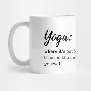 yoga relateable Mug